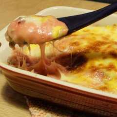 バレンタインに♪ピンクポテトグラタン-レシピのメイン写真