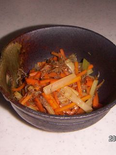 新人参の炒め物-レシピのメイン写真