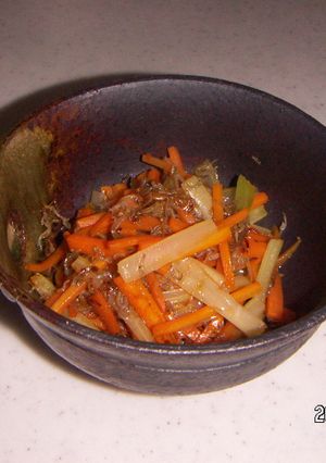 新人参の炒め物-レシピのメイン写真