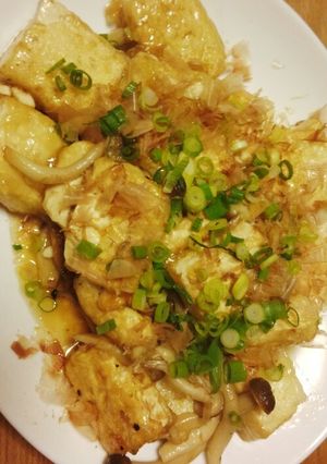 簡単豆腐のめんつゆかけ-レシピのメイン写真