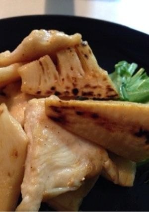 たけのこと鶏胸肉のガリバタ炒め-レシピのメイン写真