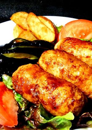 ポークでコク旨肉巻きおにぎり！！-レシピのメイン写真