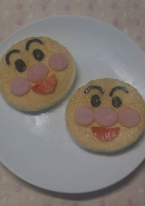 簡単☆お弁当にも☆はんぺんアンパンマン-レシピのメイン写真