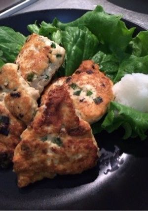 ササミと豆腐のヘルシーハンバーグ-レシピのメイン写真