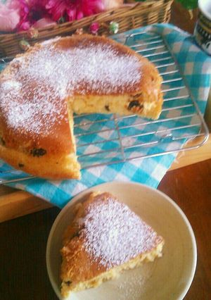 炊飯器でレーズンケーキ-レシピのメイン写真