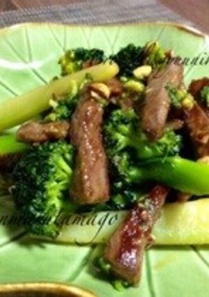 ブロッコリーと牛肉の大蒜オイスター炒め☻-レシピのメイン写真
