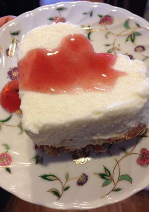 ヘルシーヨーグルトレアチーズケーキ-レシピのメイン写真