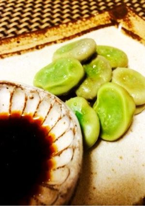【15分】自家製塩辛醤油で♡ほっくり空豆-レシピのメイン写真