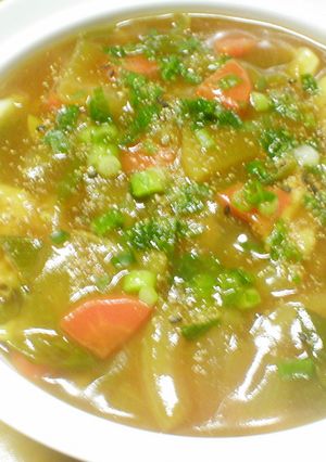 1人分　カレーうどん-レシピのメイン写真