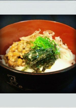 ■糖質制限■０麺の冷やしうどん簡単減量昼-レシピのメイン写真