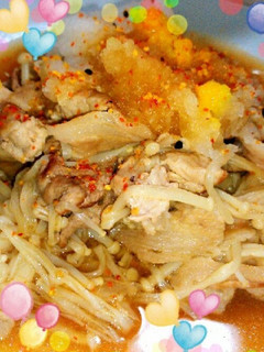 簡単 大根おろしのぶたえのき-レシピのメイン写真