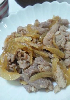 生姜たっぷりしょうが焼き-レシピのメイン写真