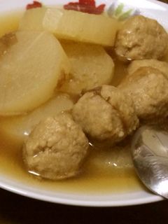 大根ととり団子の煮物-レシピのメイン写真