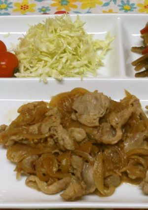 豚小間切れで作る♪豚の生姜焼き-レシピのメイン写真