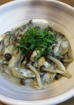 牡蠣のペペロンチーノ風-レシピのメイン写真