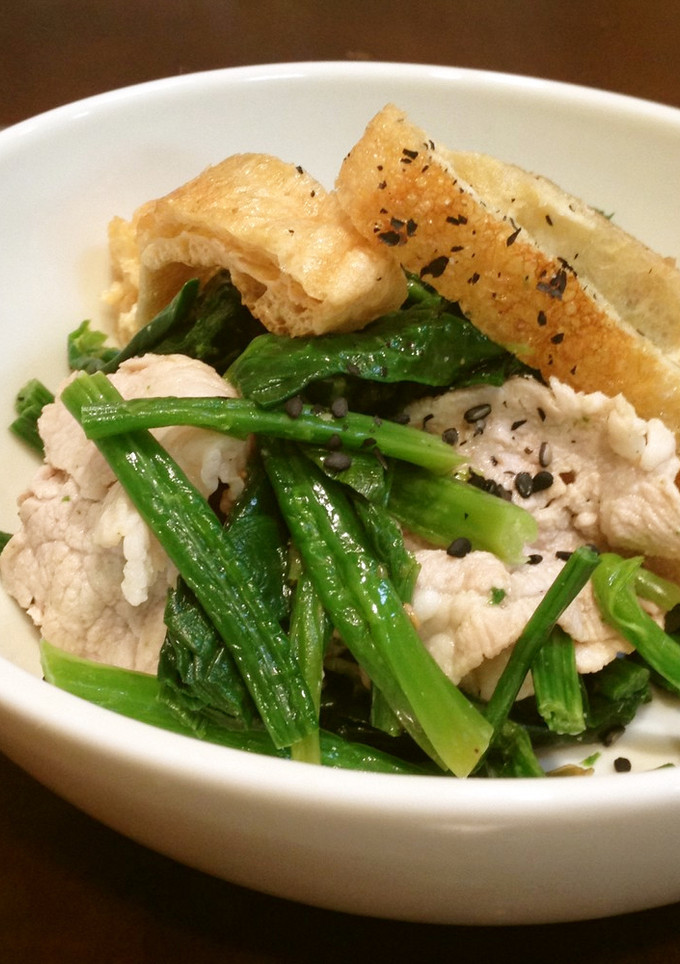 ほうれん草と豚肉の和え物-レシピのメイン写真