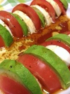 アボカドとトマトの和風カプレーゼ-レシピのメイン写真