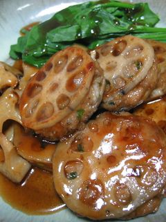 甘辛レンコンのはさみ焼き?-レシピのメイン写真