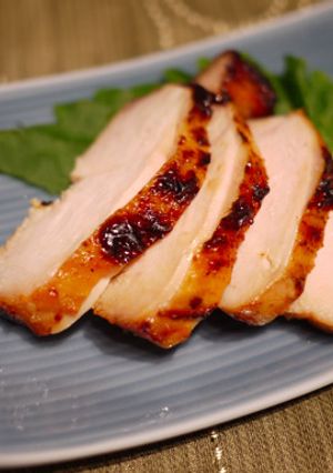 鶏胸肉のしっとり味噌漬け焼き！-レシピのメイン写真