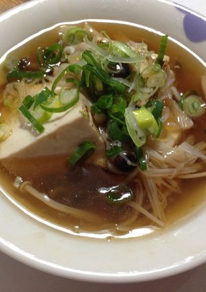 お豆腐のキノコあんかけ-レシピのメイン写真