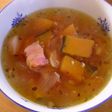 かぼちゃとベーコンのスープ