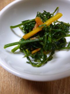 にんじんの葉のおひたし-レシピのメイン写真