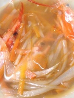 海老のお出汁の沢煮腕-レシピのメイン写真