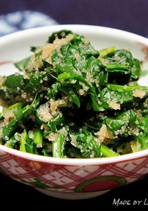 冬の美味しい小鉢☆ほうれん草の真砂和え-レシピのメイン写真
