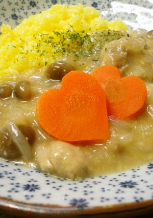 VD&WDに♡サラッと作るホワイトカレー-レシピのメイン写真