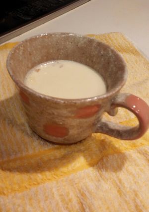 ホッと一息。しょうが豆乳-レシピのメイン写真