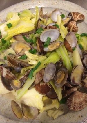 アサリとキャベツのうま蒸し-レシピのメイン写真
