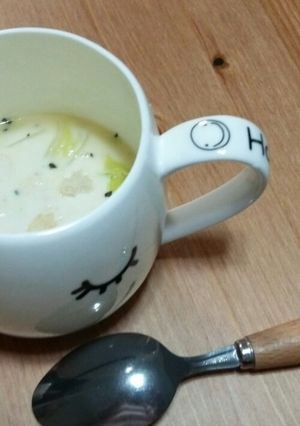 牛乳で簡単スープ-レシピのメイン写真