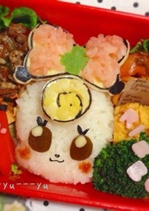 プリキュア☆リボン☆キャラ弁-レシピのメイン写真