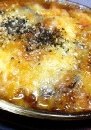 ナスとひき肉のトマトグラタン-レシピのメイン写真