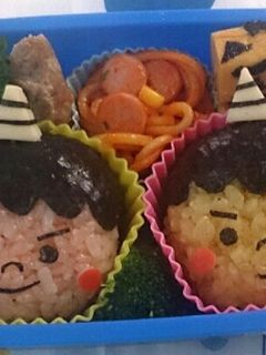 節分に鬼っ子キャラ弁当-レシピのメイン写真