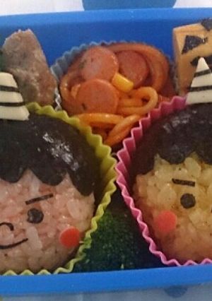 節分に鬼っ子キャラ弁当-レシピのメイン写真