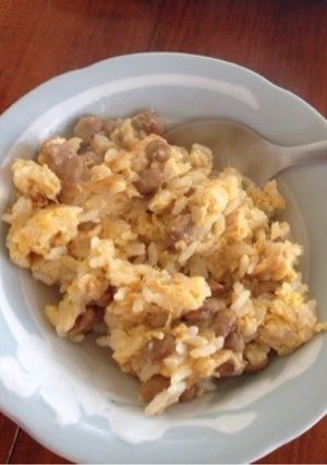 卵納豆炒飯-レシピのメイン写真