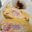 麺つゆで簡単・だし巻き卵カニカマ入り