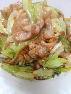 豚肉小間肉と玉葱とキャベツの3点味噌炒め-レシピのメイン写真