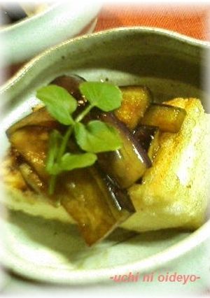 お豆腐となすの♪小さなおかず-レシピのメイン写真