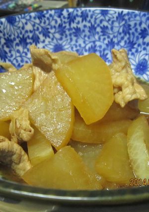 大根と豚肉の味噌煮-レシピのメイン写真
