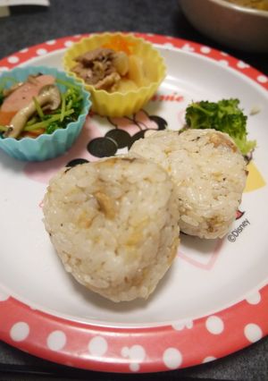 すぐ出来♪大好き♡サバの味噌煮おにぎり♡-レシピのメイン写真