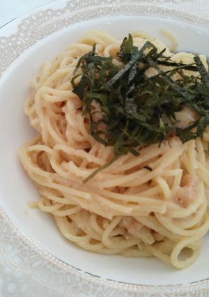 超ー絶品☆たらこパスタ☆-レシピのメイン写真