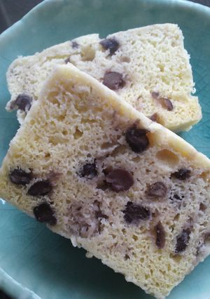 簡単レンジでおから小豆蒸しパン-レシピのメイン写真