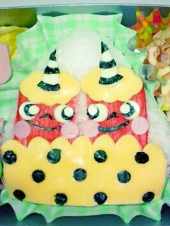 節分☆双子の鬼さん弁当-レシピのメイン写真