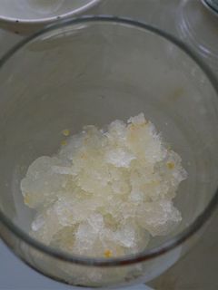 レモンのソルベ-レシピのメイン写真