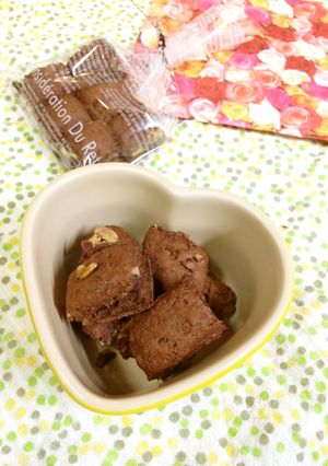 友チョコに♪バナナくるみスコーン-レシピのメイン写真
