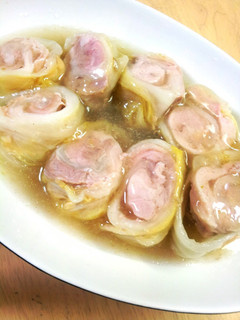 鶏モモと白菜の柚子胡椒あん-レシピのメイン写真