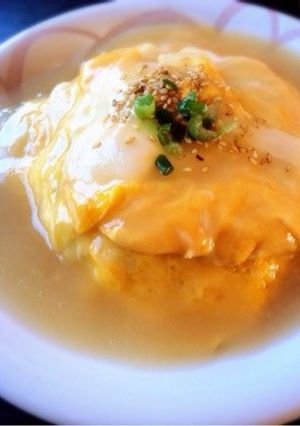 ふわっとろ〜り♡天津飯風あんかけ炒飯-レシピのメイン写真