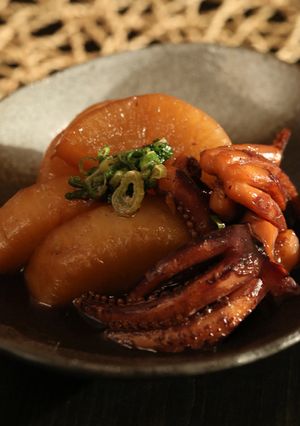天然だしパックで作るイカと大根の簡単甘煮-レシピのメイン写真